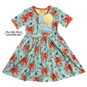 NEW Coddi & Womple 5Y Octavia Bubble Maker Octopus Dress